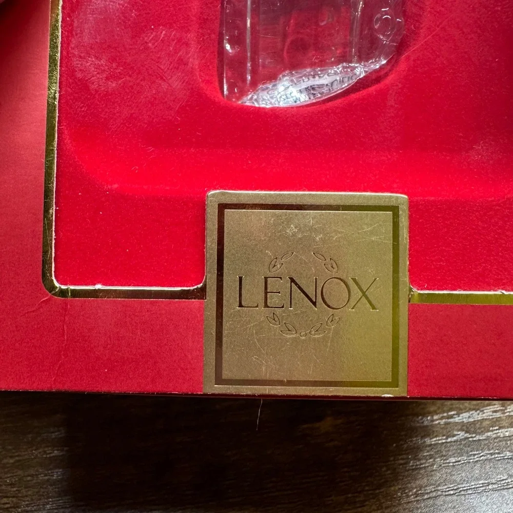 Lenox Disney Showcase A Gift From Tinkerbell Crystal Ornament 775784‎ Boxed